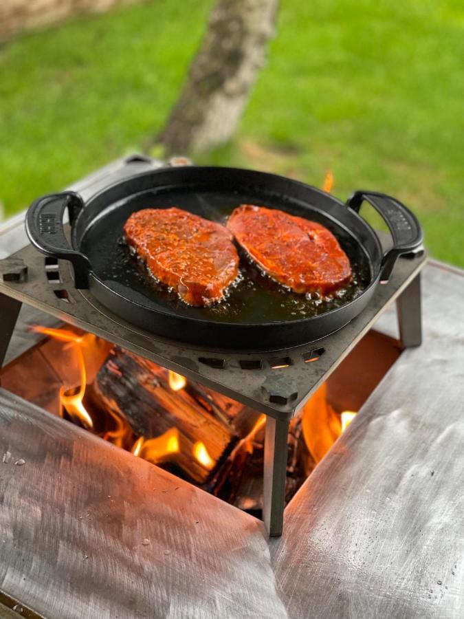 Domcek & Sauna Garden Stará Lesná エクステリア 写真