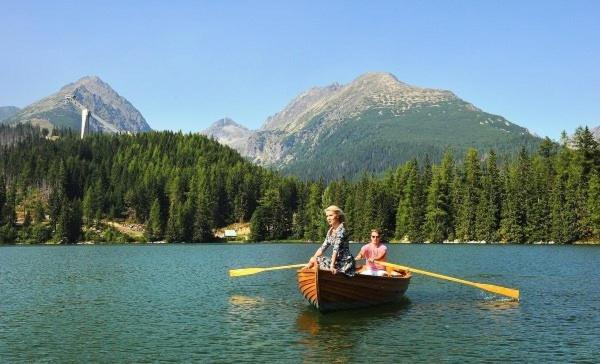 Domcek & Sauna Garden Stará Lesná エクステリア 写真