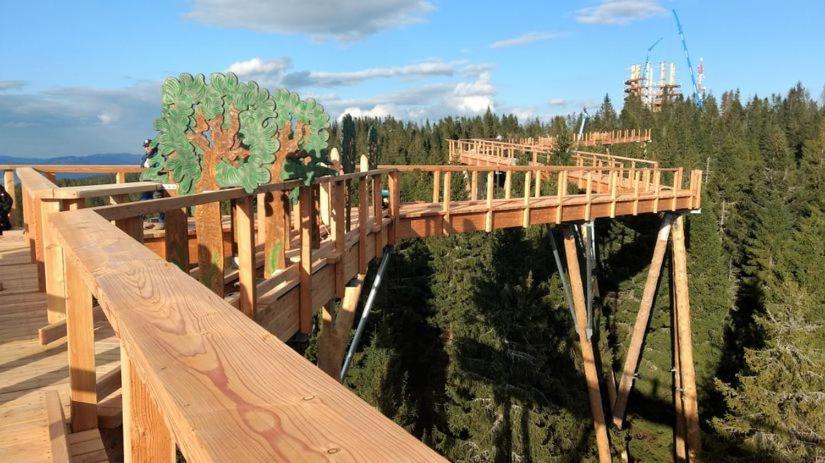 Domcek & Sauna Garden Stará Lesná エクステリア 写真