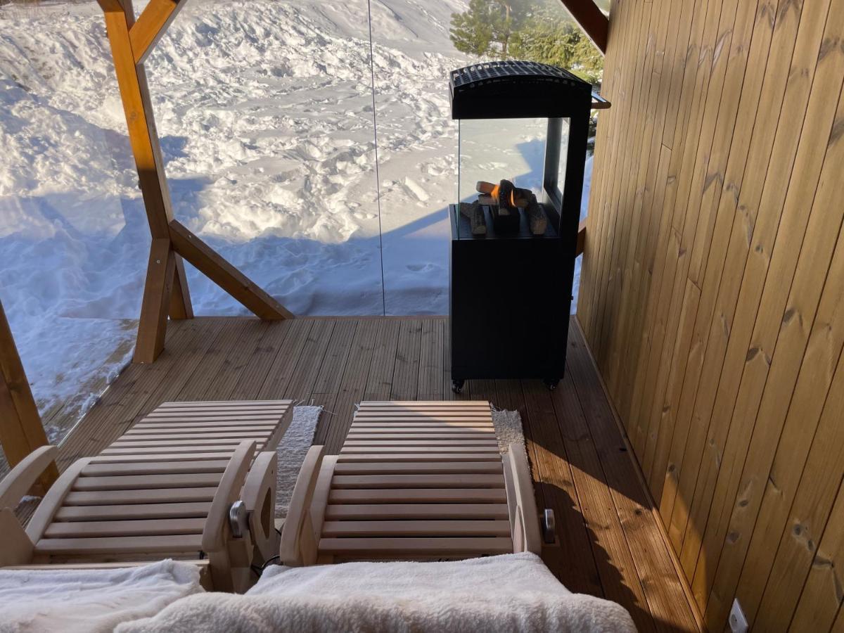 Domcek & Sauna Garden Stará Lesná エクステリア 写真