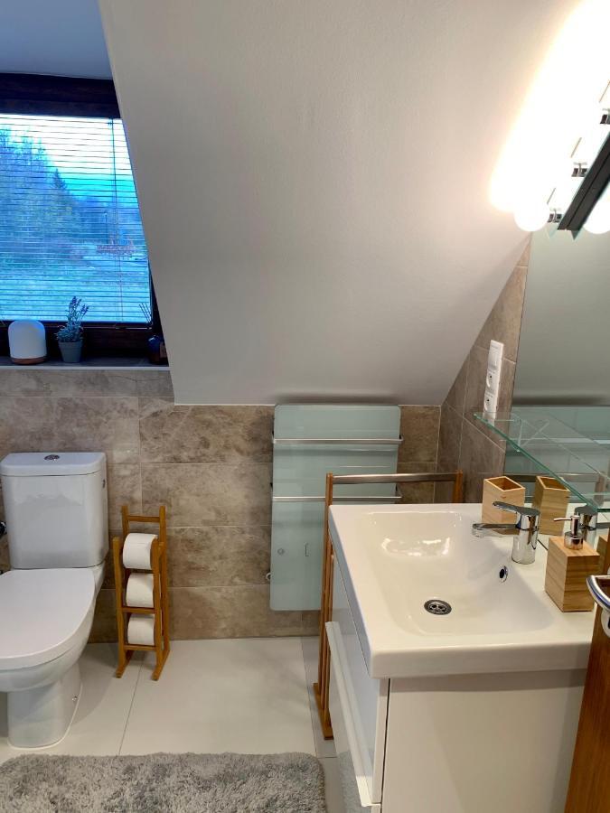 Domcek & Sauna Garden Stará Lesná エクステリア 写真